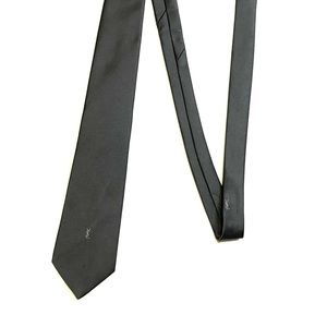 Vintage YSL tie. [A Quintessential Grey]